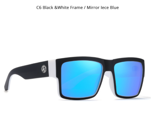 Matte black sports sunglasses with non-mirror black lenses and a full frame design, ideal for men's outdoor activities. - Image 17