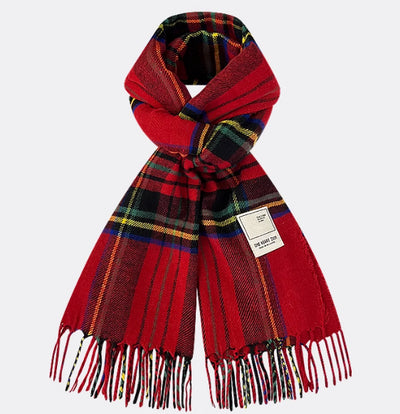 Bufanda Escocesa de Imitación Cachemira para Mujer - Cálida y Versátil - Image 15
