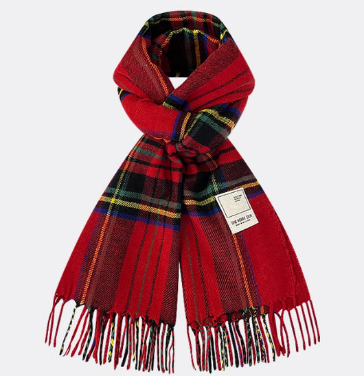 Bufanda Escocesa de Imitación Cachemira para Mujer - Cálida y Versátil - Image 15
