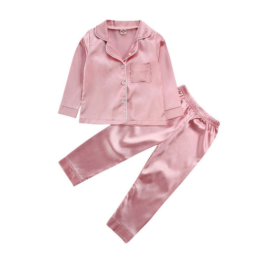 Bata Infantil de Color Liso - Conjunto Casual y Elegante - Image 6