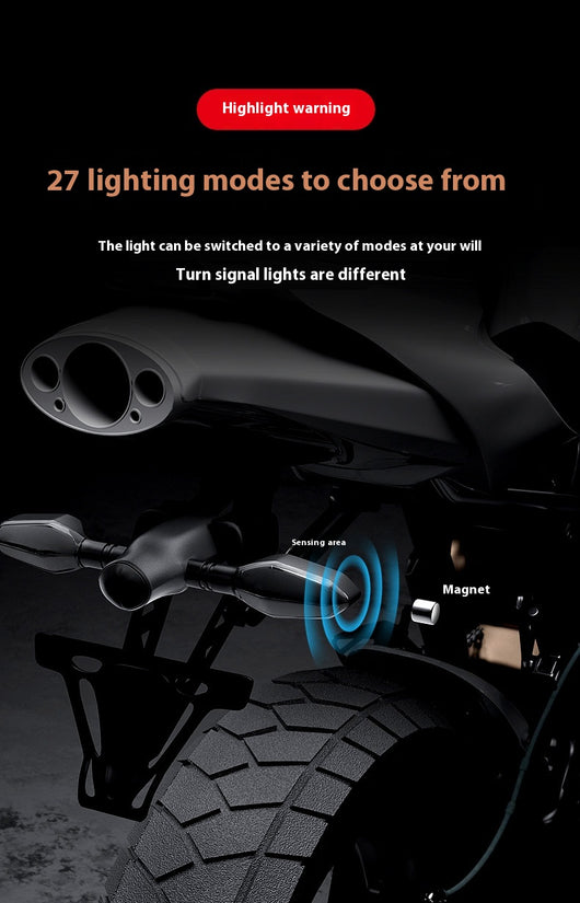 Luces Direccionales LED con Proyección para Motocicleta - Image 11