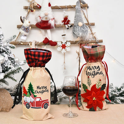 Set de Decoración Navideña para Botellas de Vino - Image 9
