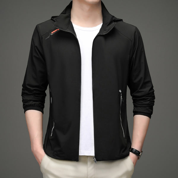 Ropa de Protección Solar para Hombre - Tela Ice Silk Secado Rápido