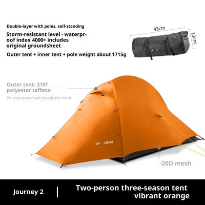 Carpa de Camping Ultraligera Resistente a Tormentas y Viento - Image 3