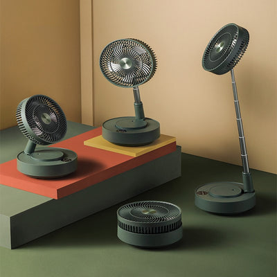 Ventilador Eléctrico Recargable con Control Remoto - Potencia y Portabilidad - Image 7