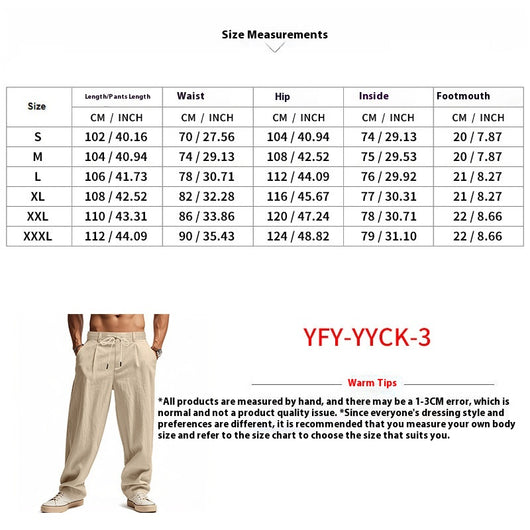 Pantalones Deportivos Anchos para Playa - Comodidad y Estilo para Hombre - Image 12