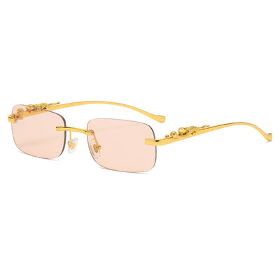 Gafas de Sol Retro Leopardo con Marco Metálico - Image 13