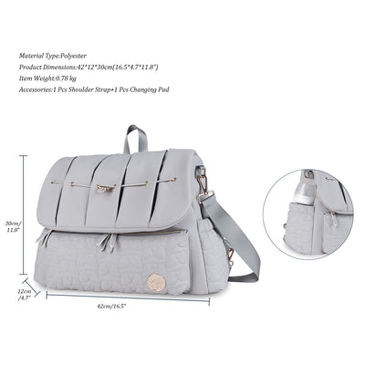 Bolsa Multiusos Acolchada Impermeable con Doble Asa - Image 22