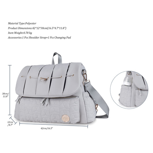 Bolsa Multiusos Acolchada Impermeable con Doble Asa - Image 22