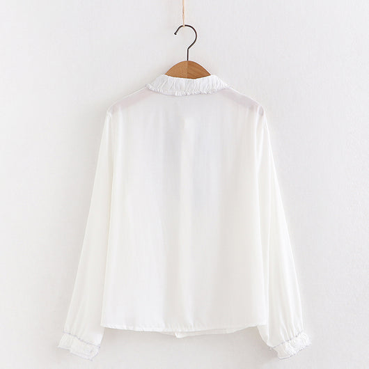 Blusa Chiffon Estilo Japonés - Rejuvenecedora y Versátil - Image 6