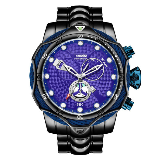 Reloj de Acero Inoxidable para Hombre con Movimiento de Cuarzo - Image 13