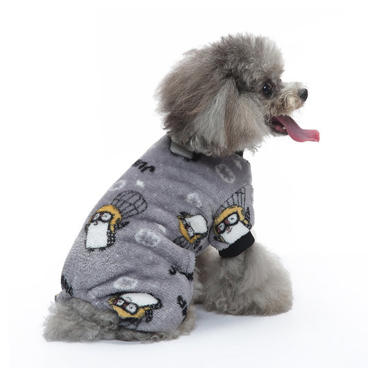 Pijama Cálido para Perros - Ropa de Abrigo Otoñal - Image 14