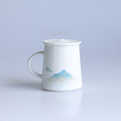 Taza Cerámica Río y Montaña Verde - Image 8