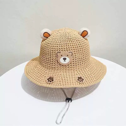 Sombrero de Paja Protección Solar para Bebé - Transpirable y Ligero para Viajes - Image 16