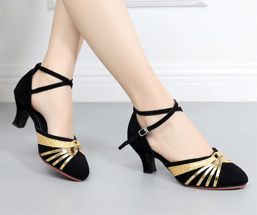 Zapatos de Danza Latina para Mujer - Suela Blanda y Flexible Todo Clima - Image 3