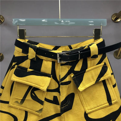 Shorts Talle Alto Slim con Diseño Asimétrico - Image 19