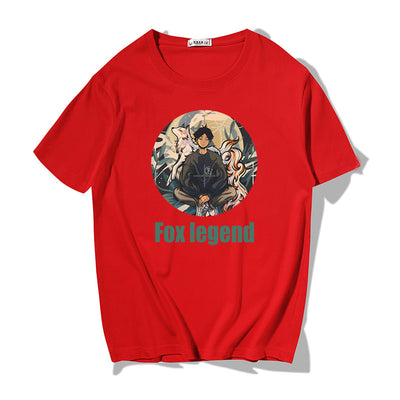 Camiseta Manga Corta Hombre Algodón Puro Estilo Náutico Japonés Suelta - Image 5