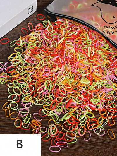 Bandas Elásticas para Cabello Infantil - Gomas Pequeñas Desechables para Niñas - Image 16