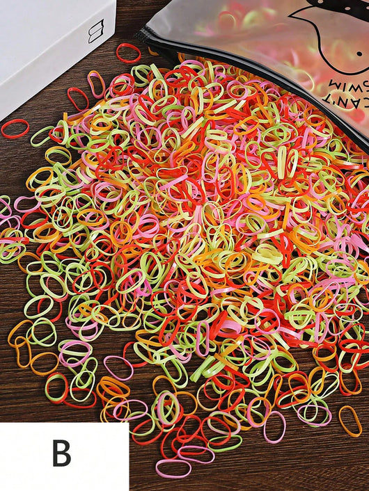 Bandas Elásticas para Cabello Infantil - Gomas Pequeñas Desechables para Niñas - Image 16