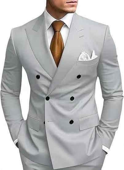 Trajes Formales Británicos de Dos Piezas para Hombre Ejecutivo - Image 11