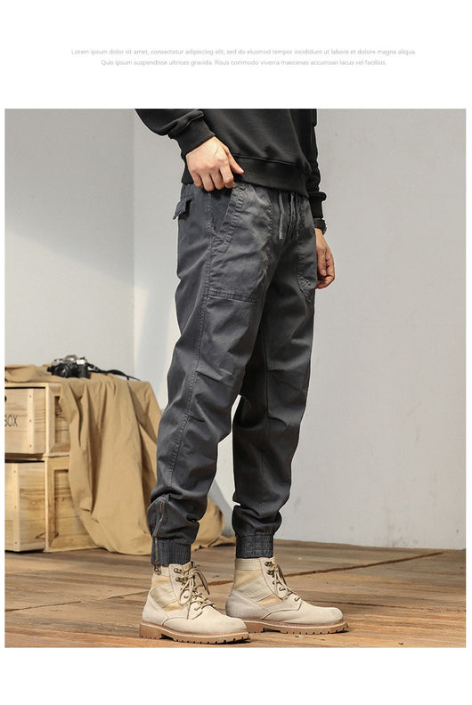 Pantalones Casuales Slim Fit para Hombre con Ajuste en Tobillo - Image 25