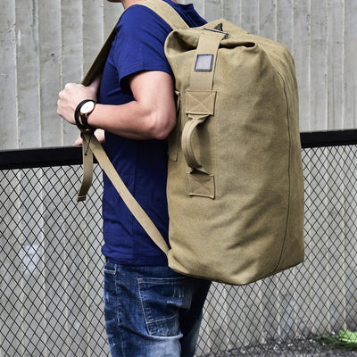 Mochila de Viaje Grande para Hombre - Bolsa de Lona Multifuncional - Image 18