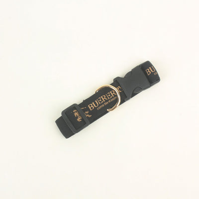 Juego de Collar y Correa para Perro Doble Capa con Estampado Dorado - Image 2