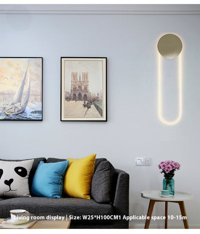 Lámpara de Pared Minimalista Elegante para Sala y Comedor - Image 13