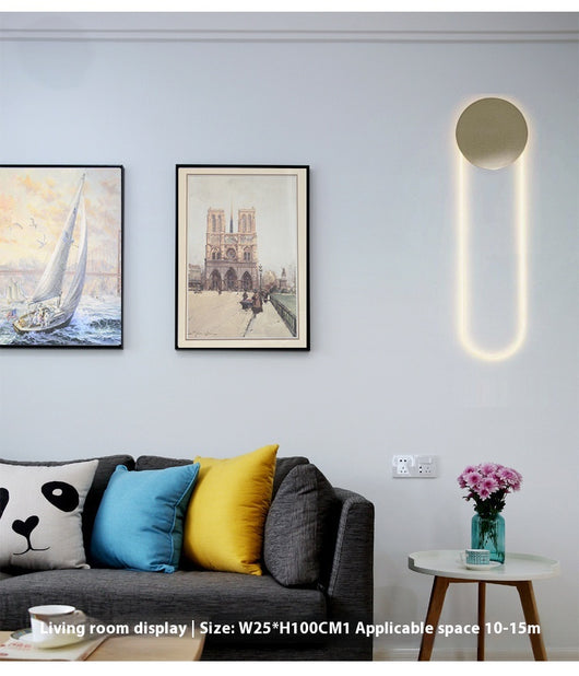 Lámpara de Pared Minimalista Elegante para Sala y Comedor - Image 13