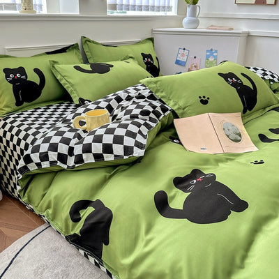 Sábanas de Algodón Puro Minimalistas para Cama - Image 18