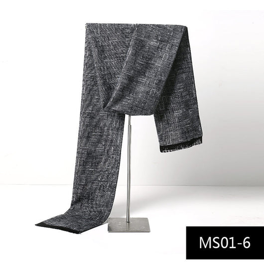 Bufanda de Cachemira para Hombre Otoño Invierno - Image 29