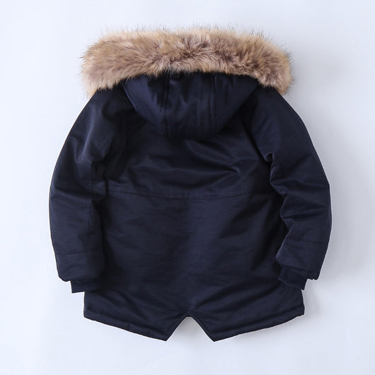 Chaqueta Acolchada Térmica para Niños - Algodón Grueso con Forro Polar - Image 45