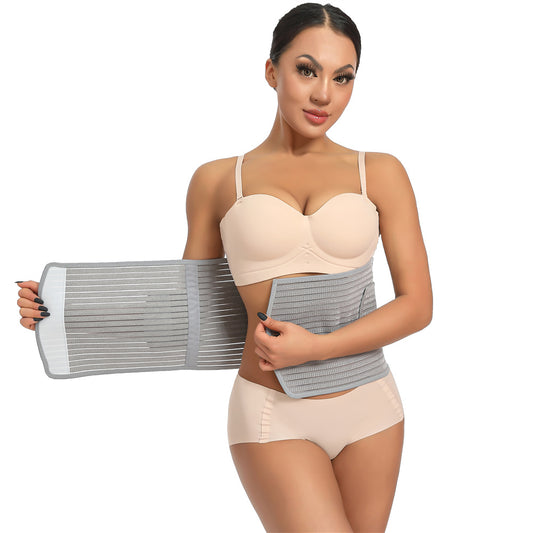 Faja Reductora de Carbón Bambú Transpirable para Abdomen y Cintura