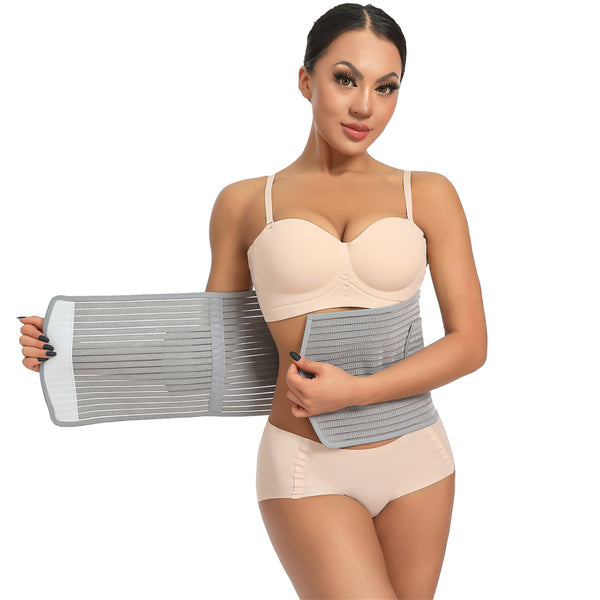 Faja Reductora de Carbón Bambú Transpirable para Abdomen y Cintura