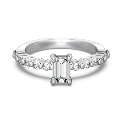 Anillo de Diamante Redondo para Mujer - Image 5