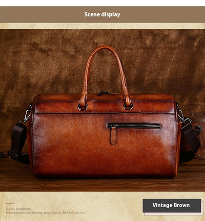 Bolsa de Cuero Premium Hecha a Mano Estilo Retro Gran Capacidad - Image 14