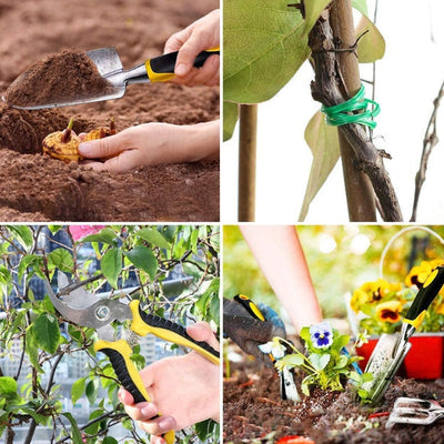 Juego de 8 Herramientas de Jardín en Aleación de Aluminio con Mango Ergonómico - Image 11