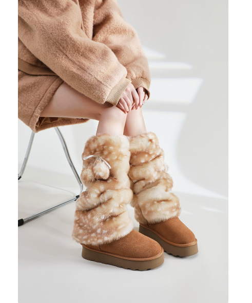Calcetines Fuzzy con Pompones para Mujer - Estilo Subcultura - Image 16