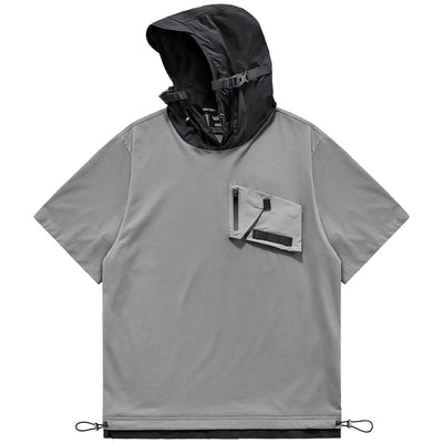 Sudadera Hombre Patchwork Dos Texturas - Image 8