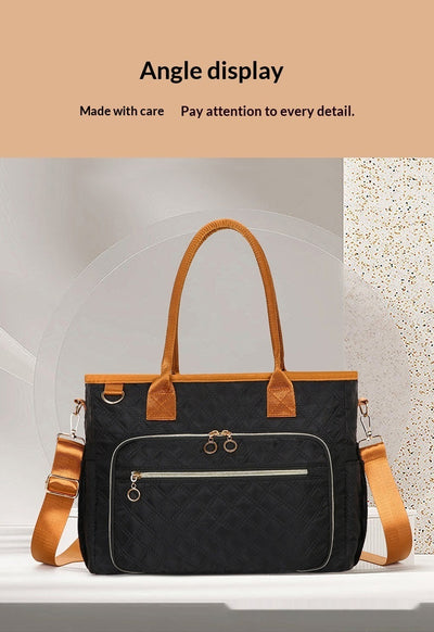 Mochila Bolso Cambiador Bebé Impermeable Capacidad Grande Diseño Cuadrado - Image 22
