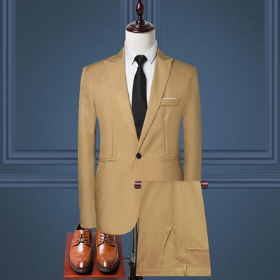 Conjunto de Dos Piezas Casual Liso para Hombre - Image 6