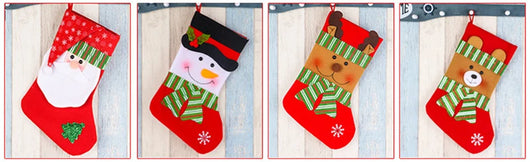 Bolsas de Regalo Navideñas con Adornos y Calcetines Decorativos al por Mayor - Image 9