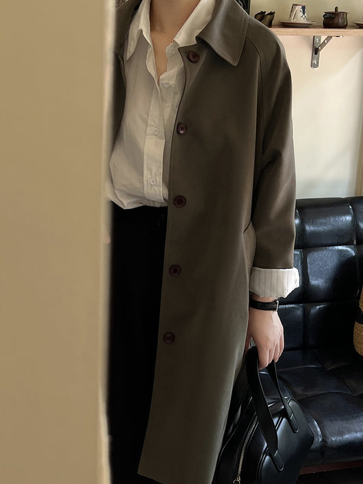 Gabardina Estilo Coreano para Mujer - Colección Otoño - Image 20