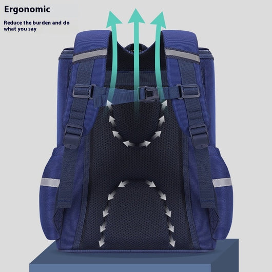 Mochila Escolar de Protección Espinal Ergonómica para Niños - Image 3