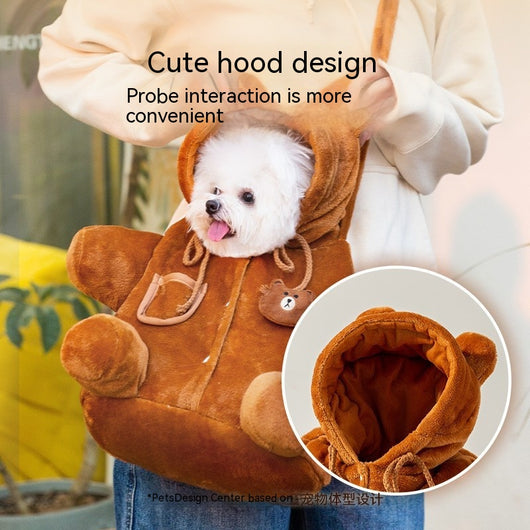Bolsa Transportadora para Mascotas con Diseño de Gatito y Cachorro - Image 11