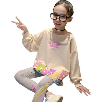 Conjunto Deportivo Niña dos Piezas con Sudadera Manga Larga - Image 3