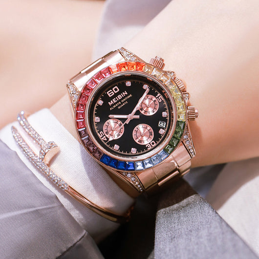 Reloj Deportivo Mujer Arcoíris - Estilo Moderno y Funcional - Image 3