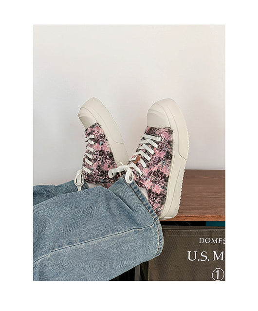 Bombas de Lona con Diseño Irregular - Colección Primavera - Image 9