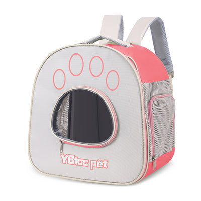Mochila Transportadora Transparente para Mascotas con Doble Correa - Image 4