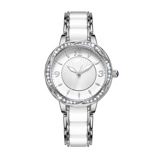 Reloj de Pulsera para Mujer con Correa de Cerámica y Mariposa - Image 8
